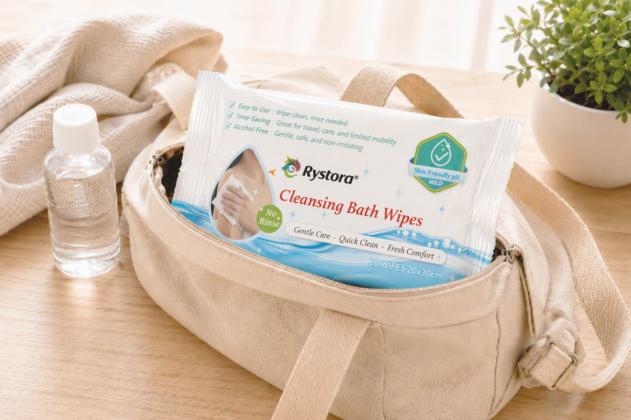 Cleansing Bath Wipes