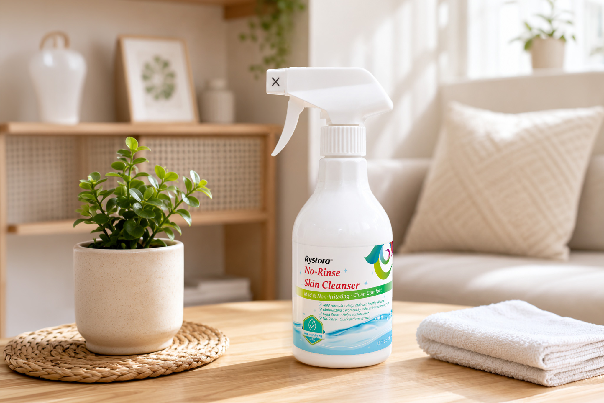 No-Rinse Skin Cleanser